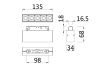 Светильник трековый 11Вт 4000K Черный IP20 Points TR014-2-10W4K-B Technical