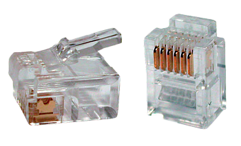 ITK Разъём RJ12 UTP для кабеля кат.3 6P6C