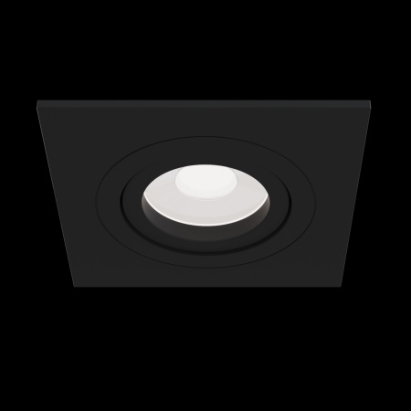 Встраиваемый светильник 1*GU10 50Вт Черный IP20 Atom DL024-2-01B Technical