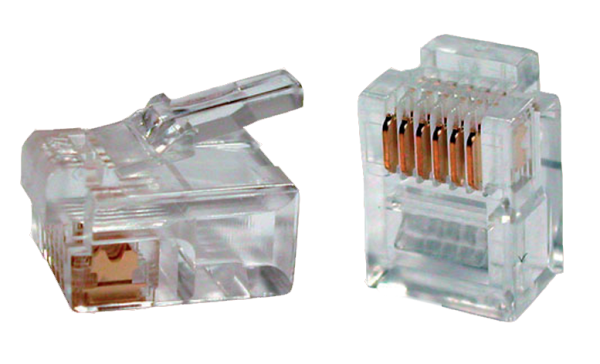 ITK Разъём RJ12 UTP для кабеля кат.3 6P6C