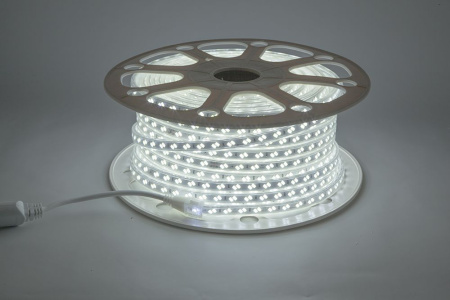 Светодиодная LED лента Feron LS705, 120SMD(5730)/м 11Вт/м 50м IP65 220V 6500K