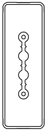 Секция прямая шинопровод 3+0 то L=3000мм, Cu, 2P, 40A DKC