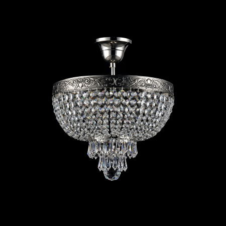 Люстра 4*E27 60Вт Никель Антик IP20 Palace DIA890-CL-04-N Maytoni