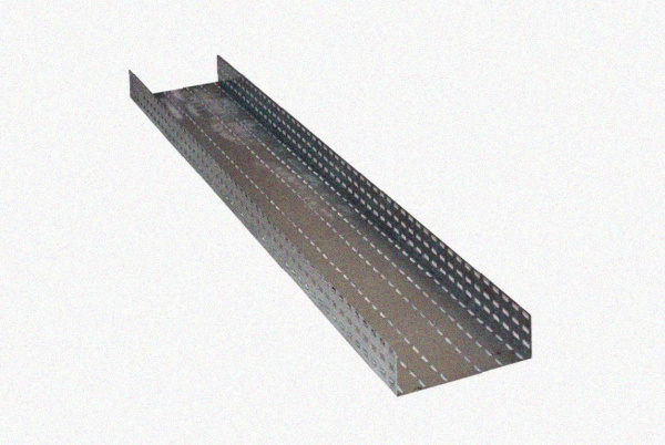 Лоток перфорированный ЛМ 200х50х2000 У3, окрашенный, S1,5