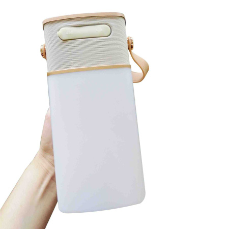 11-104 Музыкальный светильник (Bluetooth), встроенный аккумулятор 2200мА, корпус динамика золото APEYRON