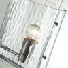Бра E27 1*60W ELEGANTE хром/прозрачный/стекло ODEON LIGHT