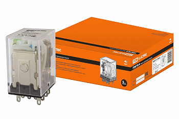 Реле РЭК78/4 с инд. 3А 12В AC TDM