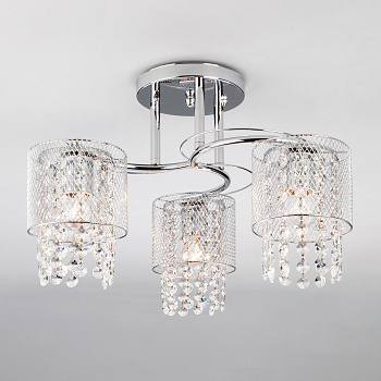 Потолочный светильник 3*E27 60Вт хром IP20 (30137/3 хром) Eurosvet