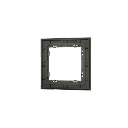 Рамка стеклянная Voltum S70 на 1 пост, (титан, стекло)