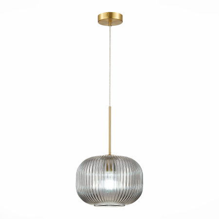 Светильник подвесной Латунь/Дымчатый E27 1*60Вт SL1154.303.01 ST LUCE