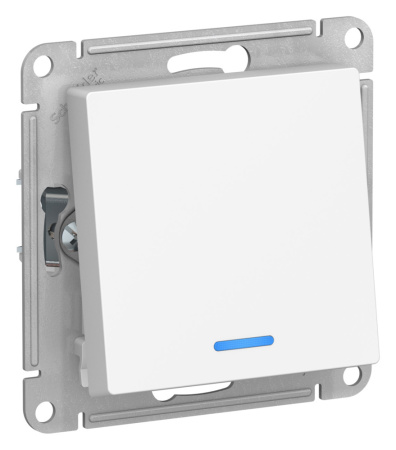 ATLASDESIGN 1-кл ПЕРЕКЛЮЧАТЕЛЬ с подсветкой, сх.6а, 10АХ, механизам, ЛОТОС Schneider Electric