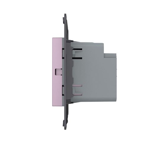 Одноклавишный сенсорный выключатель Module, цвет розовый (механизм) Livolo фото 3