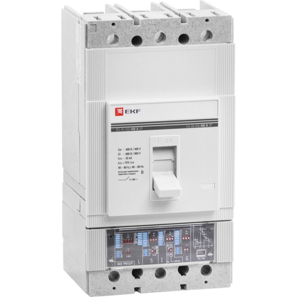 Выключатель автоматический ВА-99 400/400А 3П 35кА с электронным расцепителем EKF PROxima