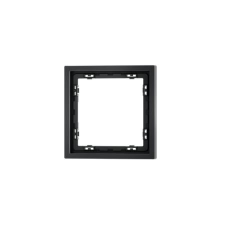 Рамка пластиковая Voltum S70 на 1 пост, (графит)