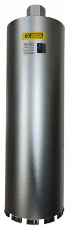 Коронка алмазная 142*450 Laser 1 1/4 UNC HD718 Hilberg