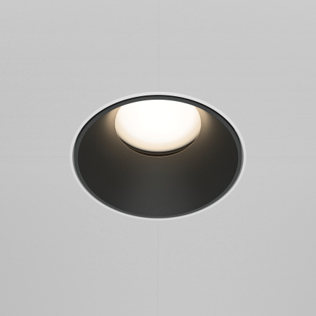Встраиваемый светильник 1*GU10 10Вт Бело-черный IP20 Downlight DL051-U-2WB Technical Maytoni