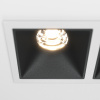 Встраиваемый светильник LED 20Вт Бело-черный IP20 Downlight DL043-02-10W3K-D-SQ-WB Technical Maytoni