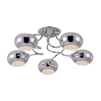 Люстра 5*E14 40Вт Хром IP20 Miranda FR5039PL-05CH Freya