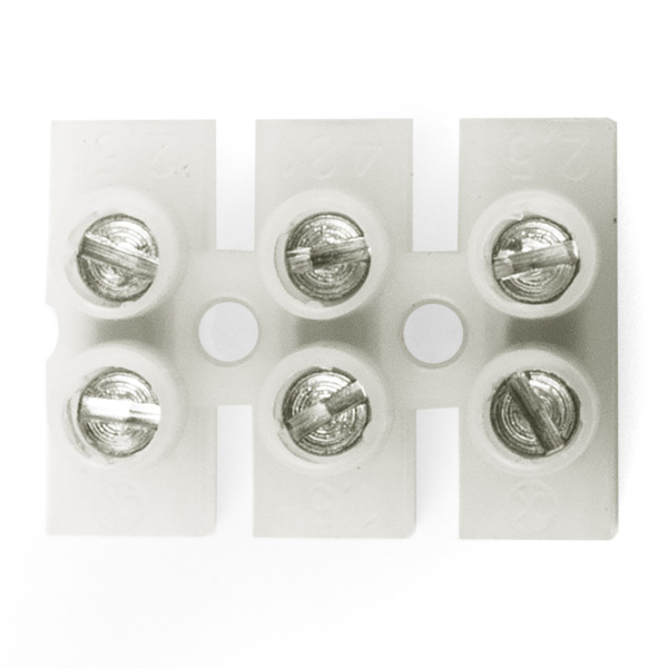 Клеммник полиамид 6.6, 3П, 110°С, 450V, 24А, 2,5мм.кв. (р) DKC