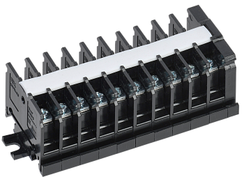 Блок зажимов наборный БЗН TK-010 1,5мм2 10А на DIN-рейку 10 пар IEK