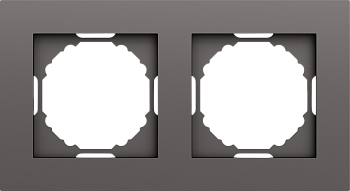 Donel A07 матовый титан рамка 2-я, серия DB