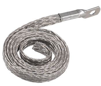 Шина заземления ПМЛ25 0,8м с наконечником IEK