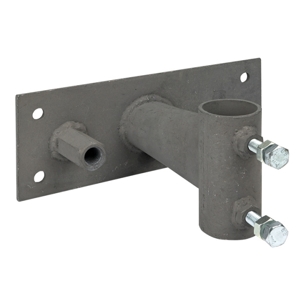 Держатель мачты молниеприемника к стене, D=40мм, вынос 100мм с гайкой PROxima EKF