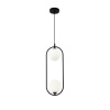 Подвесной светильник 2*G9 25Вт Черный IP20 Ring MOD013PL-02B Maytoni