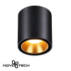 Св-к накл.IP20 LED 10W 220V RECTE черный/золото NOVOTECH