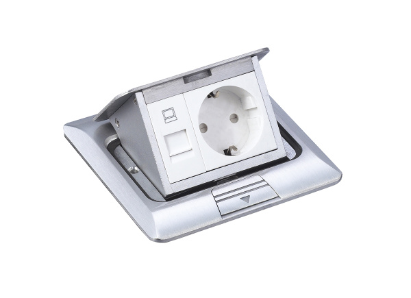 Donel Выдвижной блок 3 мод. алюминий (с уст. набором)