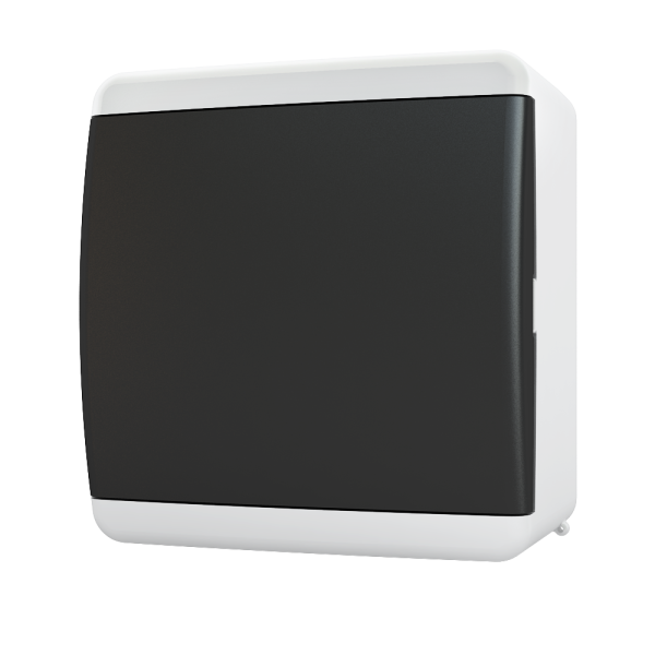 Бокс КМПн пластиковый навесной 6 модулей черная крышка IP41 UNB 40-06-2 Tekfor