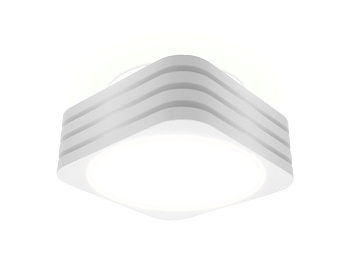 Встраиваемый точечный светильник TN305 SWH белый песок GU5.3 86*86*60 Ambrella Light