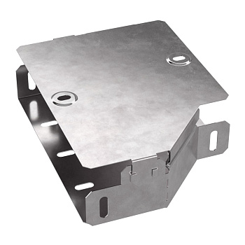 Переходник левый с крышкой Стандарт 200х150х50 Промрукав