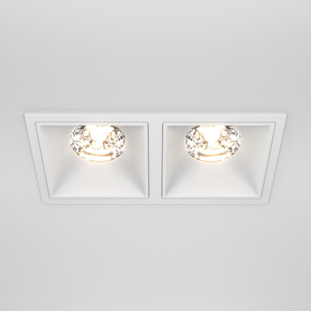 Встраиваемый светильник LED 30Вт Белый IP20 Downlight DL043-02-15W3K-SQ-W Technical Maytoni