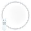 Св/д управляемый светильник накладной Feron AL5800 RING тарелка 80W 3000К-6500K белый
