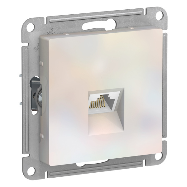 ATLASDESIGN Механизм розетки комп. СУ RJ45 . жемчуг IP20 Schneider Electric ATLASDESIGN Механизм розетки комп. СУ RJ45 . жемчуг IP20 Schneider Electric