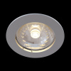 Встраиваемый светильник 1*GU10 50Вт Хром IP20 Metal Modern DL009-2-01-CH Technical