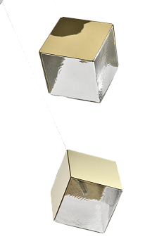 Люстра ICE CUBE ZRS.1005.03 30Вт G9 IP20 Гальваническое Золото Zortes