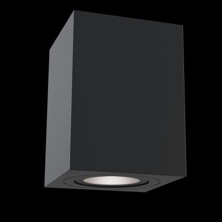 Потолочный светильник 1*GU10 50Вт Черный IP20 Alfa C017CL-01B Technical
