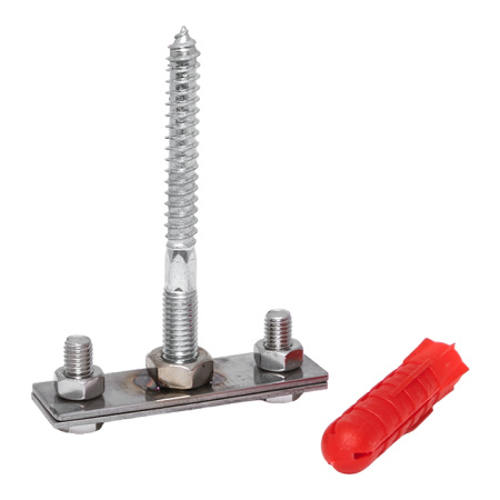 Держатель фасадный для полосы 50 мм, L=100mm Ni PROxima EKF