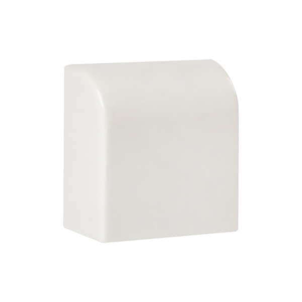 Заглушка (25х16) (4 шт) белая EKF-Plast