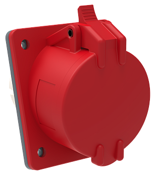 Розетка встраиваемая ССИ-424 32А-6ч/380-415В 3Р+PЕ IP44 MAGNUM IEK