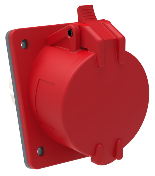 Розетка встраиваемая ССИ-424 32А-6ч/380-415В 3Р+PЕ IP44 MAGNUM IEK