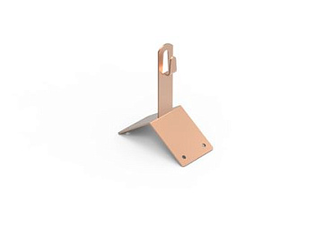 Угловой коньковый зажим, 100 мм, медь DKC