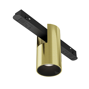 Трековый светильник LED 7Вт Латунь IP20 Magnetic track system Exility TR122-4-7W-DS-BS Technical Maytoni