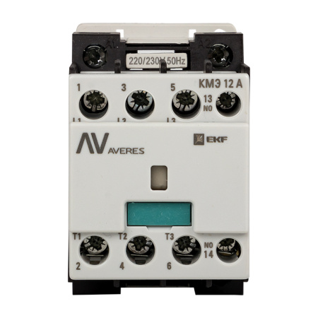 Контактор КМЭ 12А 1NC 400В АС AVERES EKF