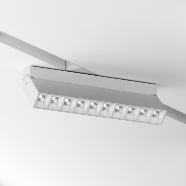 Трековый светильник LED 20Вт Белый IP20 Magnetic track system Gravity TR077-2-20W4K-W Technical Maytoni