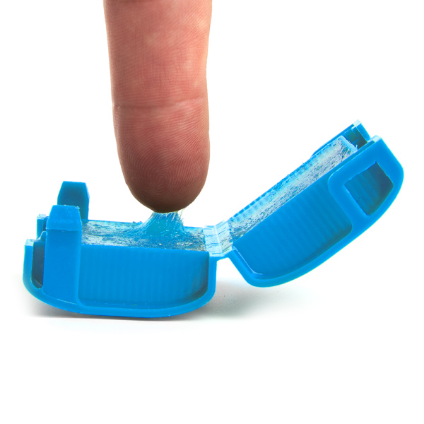 LD549 Коробка изоляционная с гелем, 450V, 74х46х26, синий STEKKER