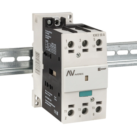 Контактор КМЭ 50А 230В АС AVERES EKF