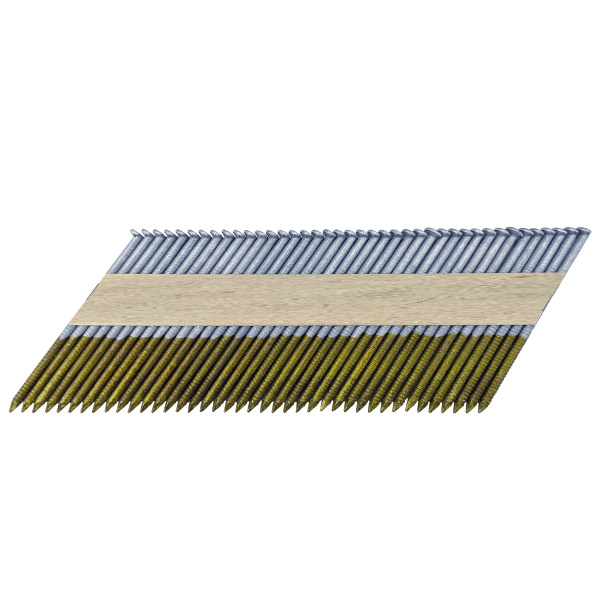 Реечные гвозди по дереву тип D34 (2,87х63 RIMg с кольц. накат. гальван-е 3000 шт/уп) FEDAST